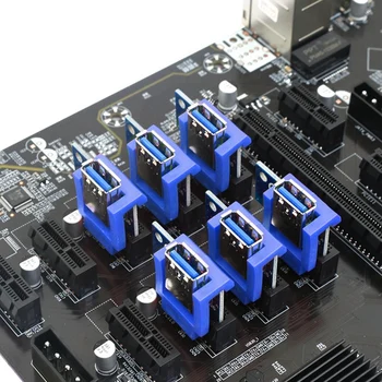 20Pcs PCI-E Riser Card Laikiklis Vertikalus Montuoti Spintelę PCIE 1X Solt Laikiklis Kasybos BTC Stove Už Vaizdo plokštė